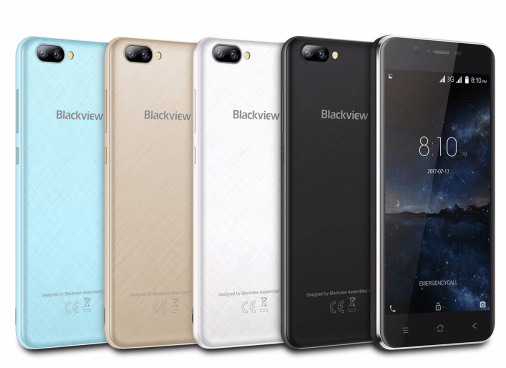 Blackview A7 дешевий смартфон з двома камерами ззаду