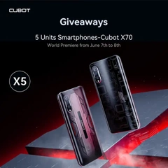 Cubot конкурс на Аліекспрес