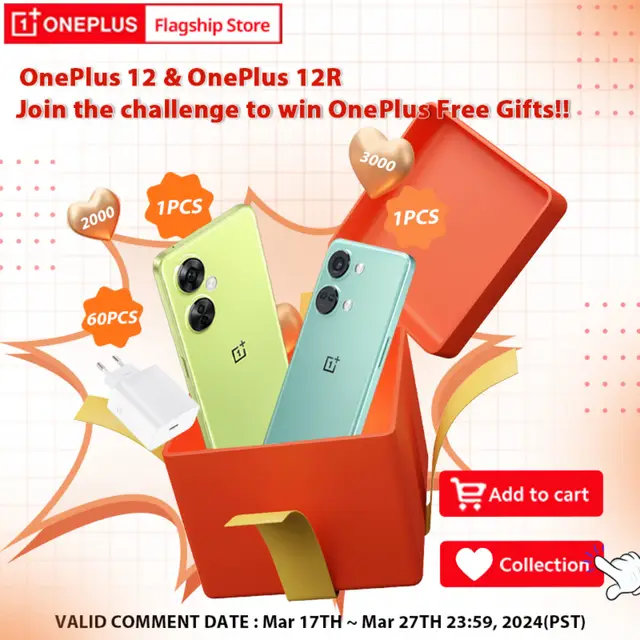 Розыгрыш телефонов One Plus в подарок
