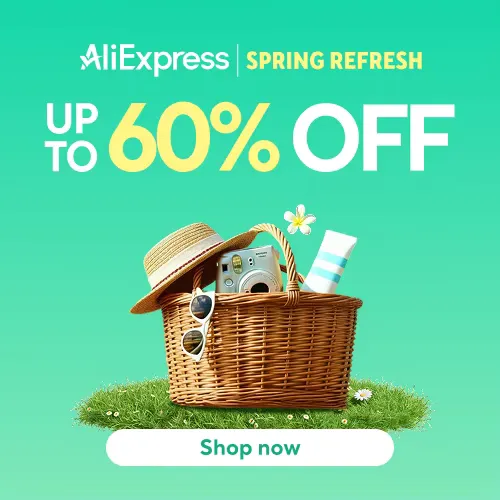 Sale AliExpress - весняні оновлення